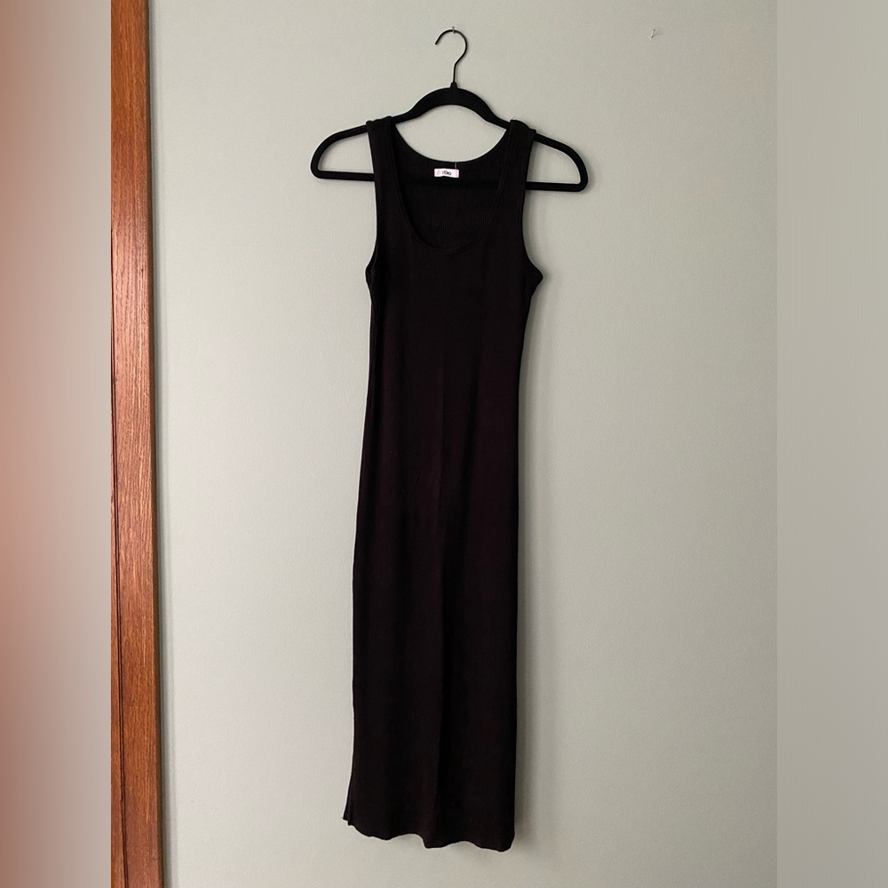Storq Ribbed Tank Dress